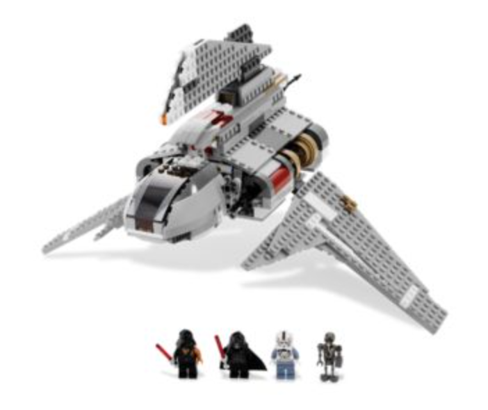 LEGO Star Wars - 8096 - Emperor Palpatine's Shuttle USED/USAGÉ