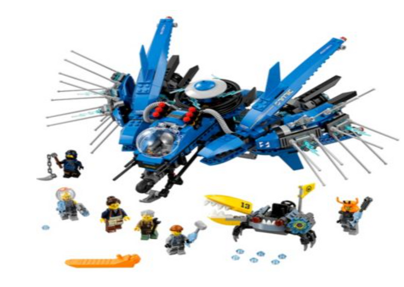 LEGO Ninjago - 70614 - Lightning Jet USED/USAGÉ