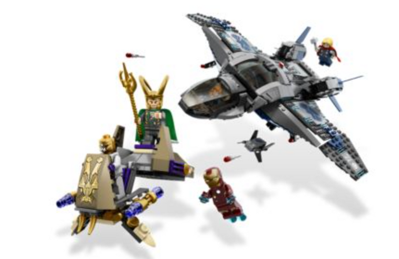 LEGO Marvel - 6869 - Quinjet Aerial Battle USED/USAGE