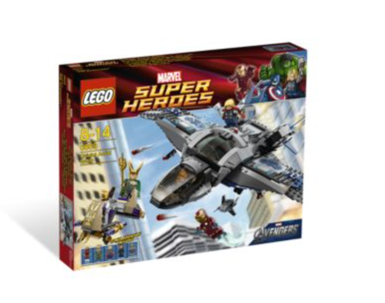 LEGO Marvel - 6869 - Quinjet Aerial Battle USED/USAGE