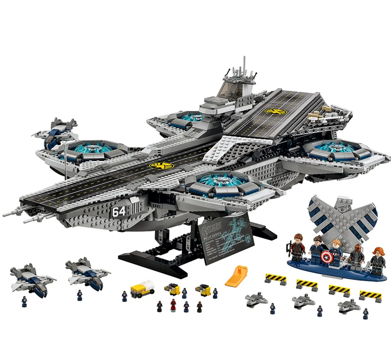 LEGO Marvel - 76042 - The SHIELD Helicarrier USAGÉ / USED