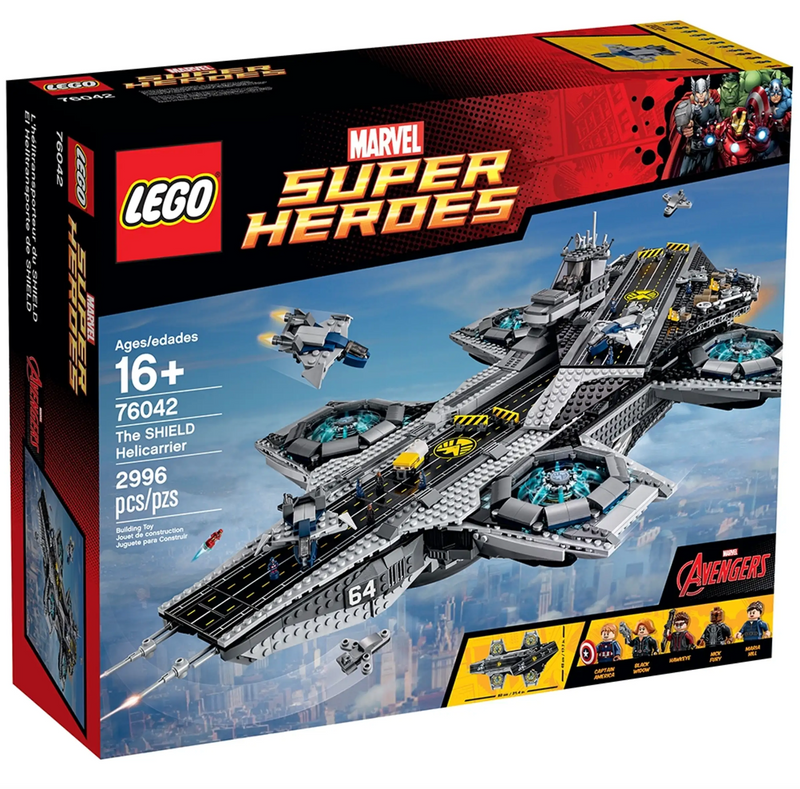 LEGO Marvel - 76042 - The SHIELD Helicarrier USAGÉ / USED