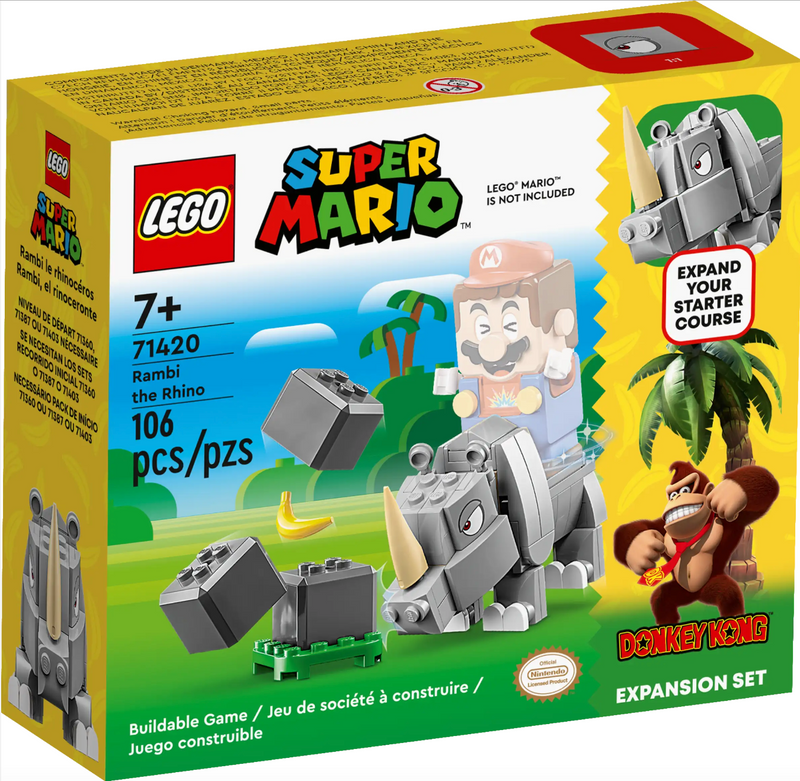 LEGO Super Mario - 71420 - Rambi the Rhino Expansion Set