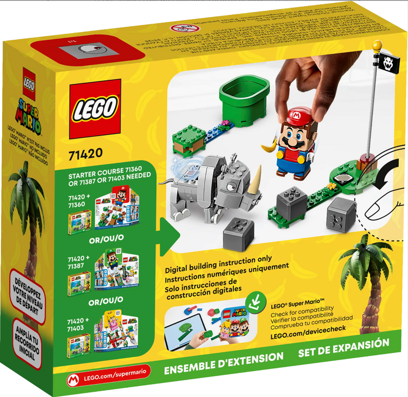 LEGO Super Mario - 71420 - Rambi the Rhino Expansion Set