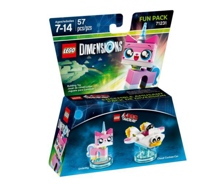 LEGO The Lego Movie - 71231 - Fun Pack Unikitty and Cloud Cuckoo Car