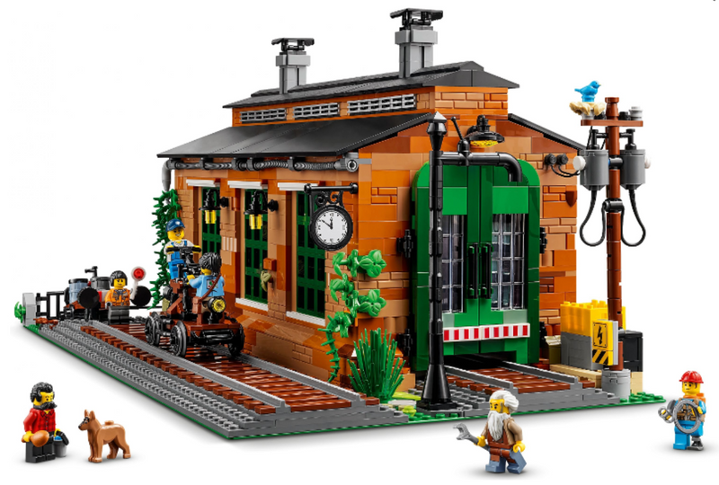 LEGO Bricklink - 910033 - Old Train Engine Shed