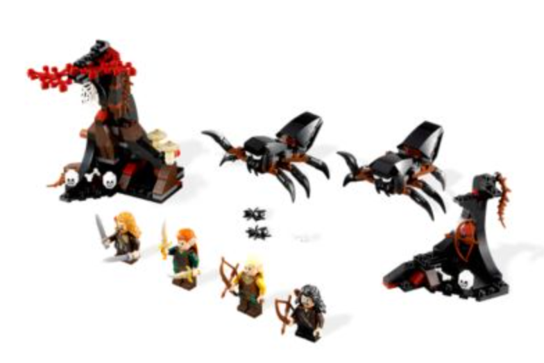 LEGO - The Hobbit - 79001 - Escape from Mirkwood Spiders - USAGÉ / USED