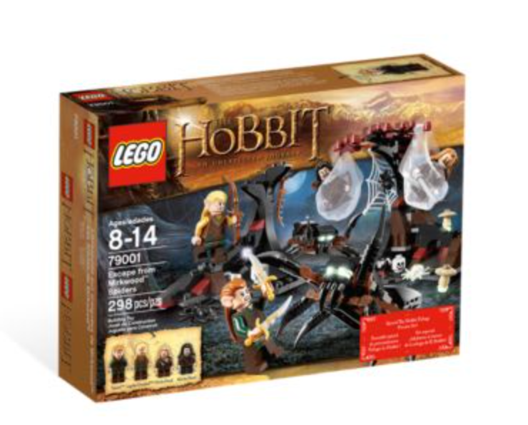 LEGO - The Hobbit - 79001 - Escape from Mirkwood Spiders - USAGÉ / USED