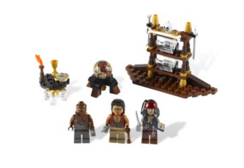 LEGO Pirates of the Caribbean - 4191 - Captain's Cabin USED / USAGÉ