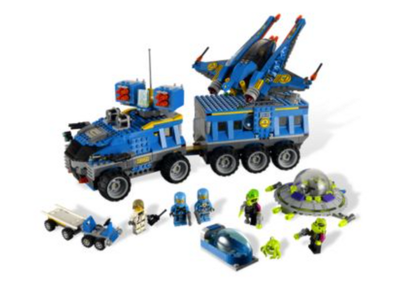 LEGO Alien Conquest - 7066 - Earth Defense HQ USED / USAGÉ