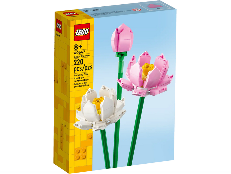 LEGO Botanique - 40647 - Lotus Flowers