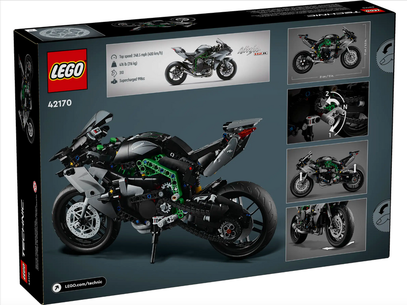 LEGO Technic - 42170 - Kawasaki Ninja H2R Motorcycle