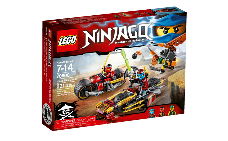 LEGO Ninjago - 70600 - Ninja Bike Chase USED/USAGÉ