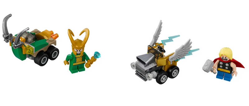 LEGO Marvel - 76091 - Mighty Micros: Thor vs. Loki