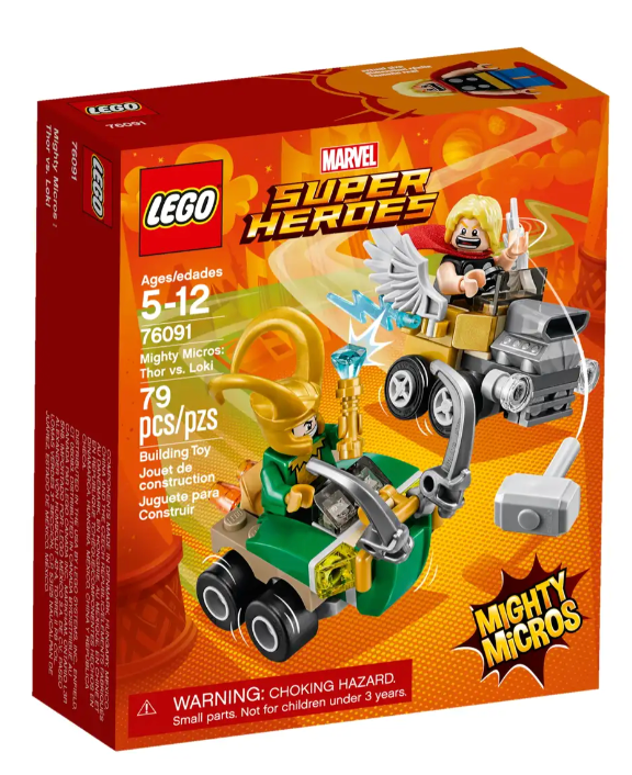 LEGO Marvel - 76091 - Mighty Micros: Thor vs. Loki