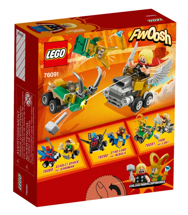 LEGO Marvel - 76091 - Mighty Micros: Thor vs. Loki