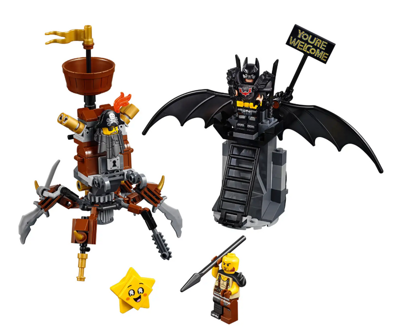 LEGO The Lego Movie 2 - 70836 - Battle-Ready Batman™ and MetalBeard