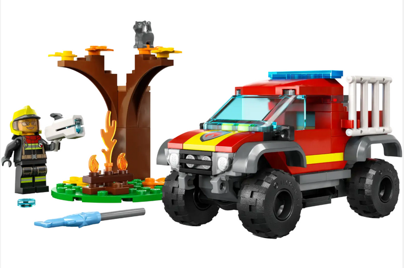 LEGO City - 60393 - 4x4 Fire Truck Rescue