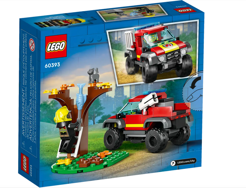 LEGO City - 60393 - 4x4 Fire Truck Rescue