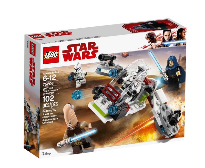 LEGO Star Wars - 75206 - Jedi™ and Clone Troopers™ Battle Pack