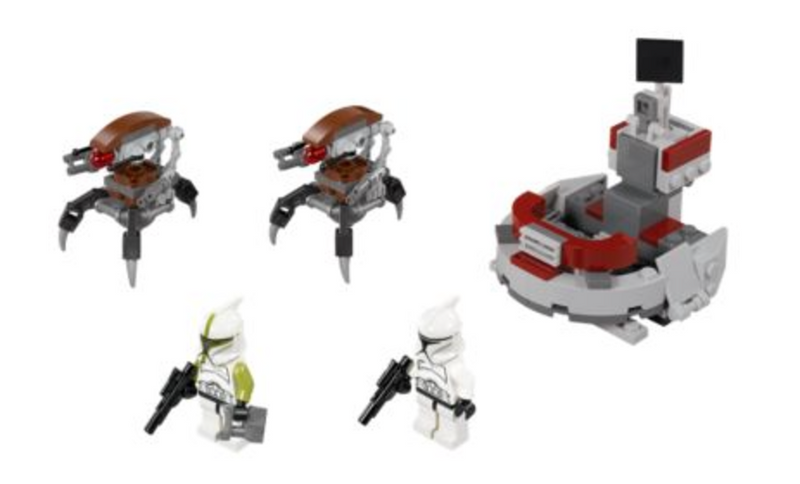 LEGO Star Wars - 75000 - Clone Troopers vs. Droidekas