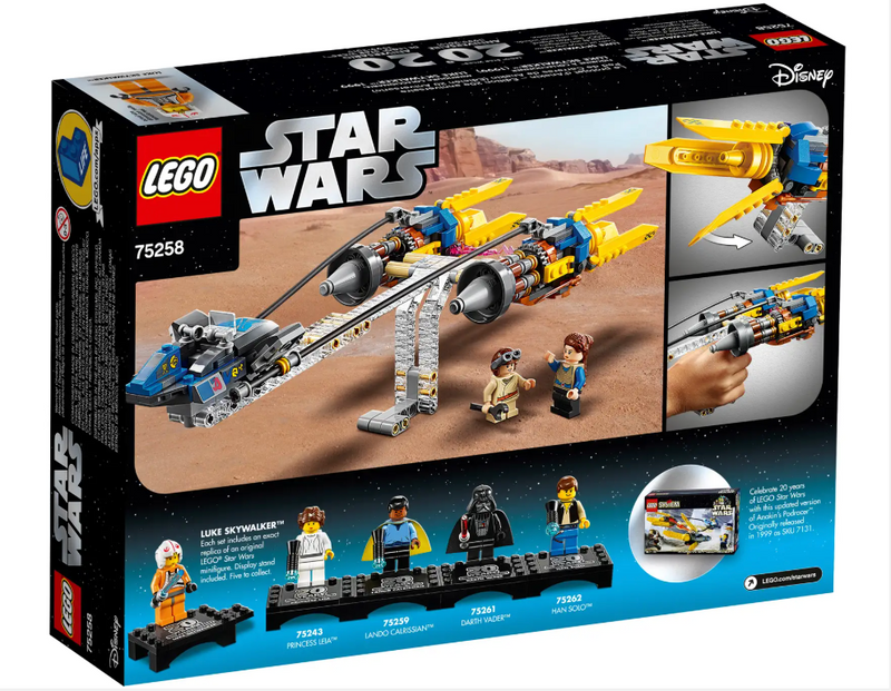 LEGO Star Wars - 75258 - Anakin's Podracer™ – 20th Anniversary Edition