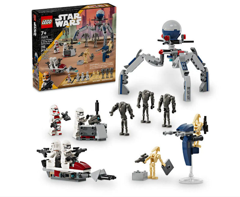 LEGO Star Wars - 75372 - Clone Trooper™ & Battle Droid™ Battle Pack