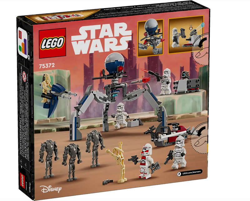 LEGO Star Wars - 75372 - Clone Trooper™ & Battle Droid™ Battle Pack