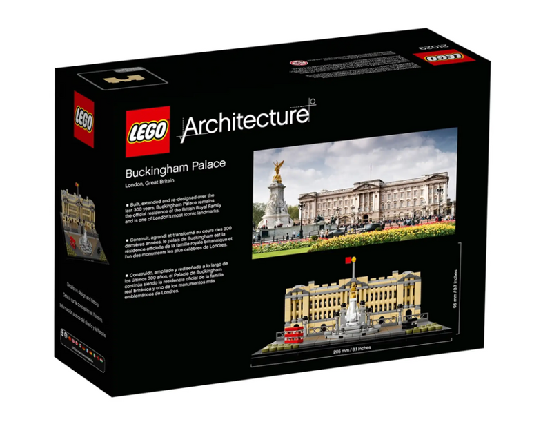 LEGO Architecture - 21029 - Buckingham Palace USAGÉ / USED