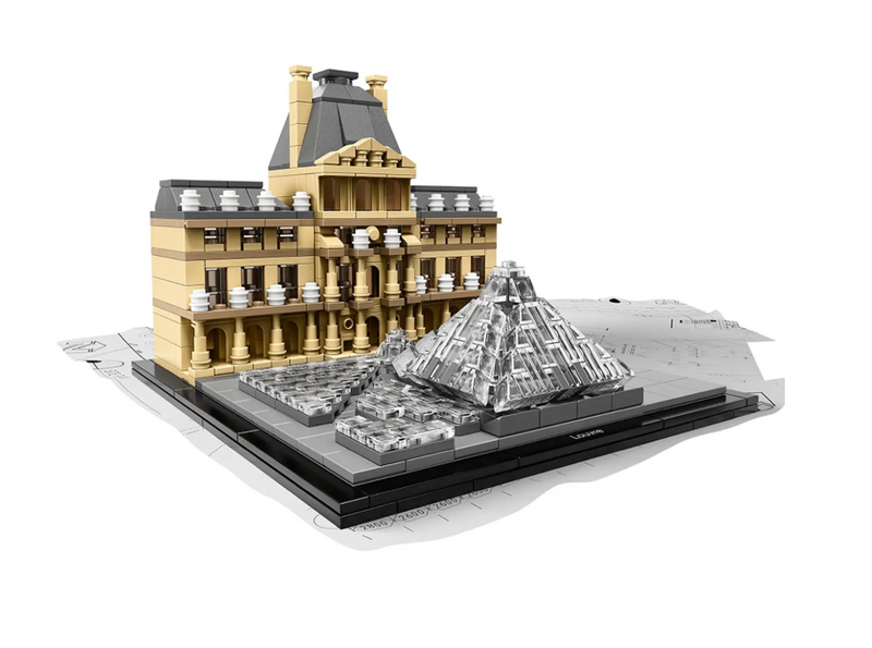 LEGO Architecture - 21024 - Louvre - USAGÉ / USED