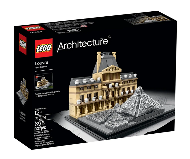 LEGO Architecture - 21024 - Louvre - USAGÉ / USED