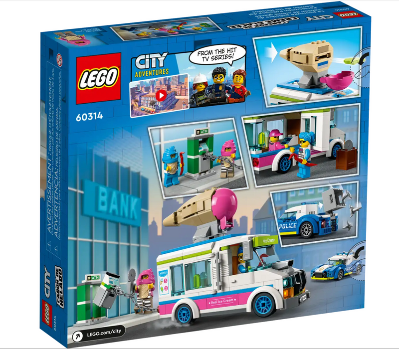 LEGO CITY  - 60314 - Ice Cream Truck Police Chase