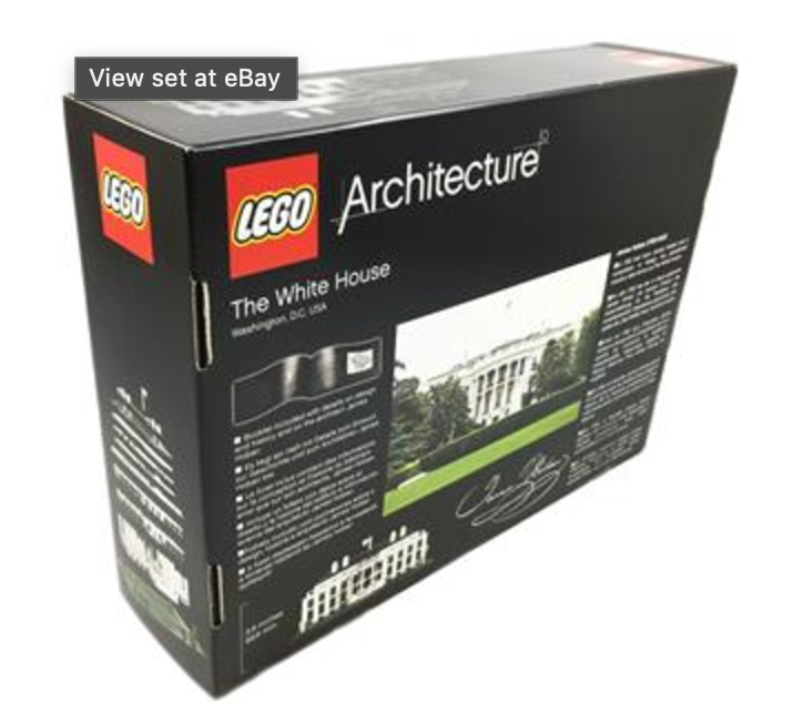 LEGO Architecture - 21006 - The Withe House - USAGÉ / USED