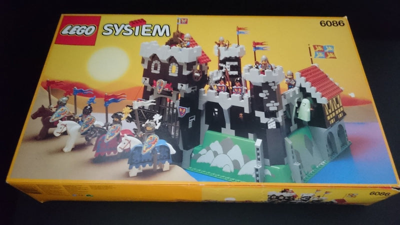 LEGO System - 6086 - Black Knight's Castle - USAGÉ / USED