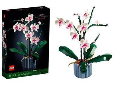 LEGO Icons 10311 Botanical Collection Orchid Flowers Set for Adults