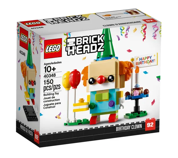 LEGO BrickHeadz - 40348 - Birthday Clown