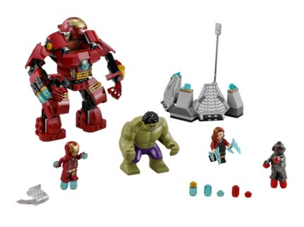 Spædbarn Jeg vil være stærk reb LEGO Marvel Super Heroes - 76031 - The Hulk Buster Smash