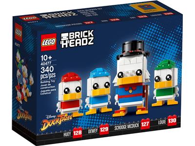 LEGO BrickHeadz - 40477 - Disney Scrooge McDuck, Huey, Dewey & Louie