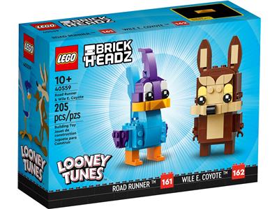 LEGO Brickheadz - 40559 - Road Runner™ et Wile E. Coyote™