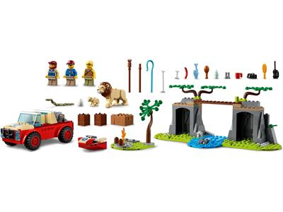 LEGO CITY - 60301 - Le tout-terrain de sauvetage de la faune