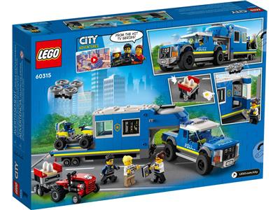 LEGO City - 60315 - Le camion de commandement mobile de la police
