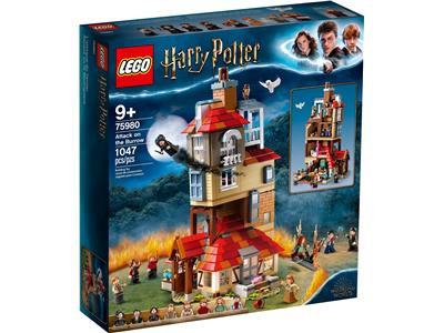 LEGO Harry Potter - 75980 - Half-Blood Prince Attack on The Burrow USED / USAGÉ