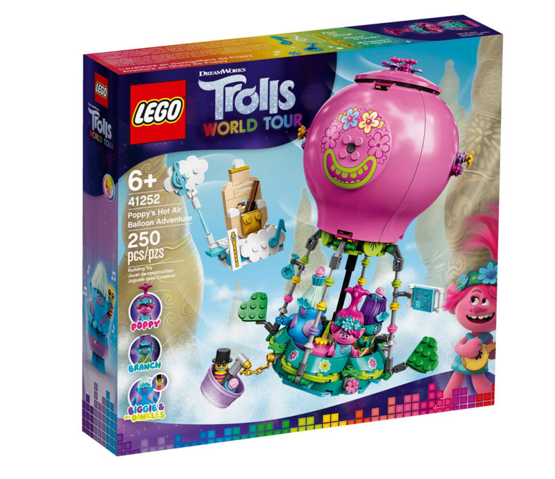 LEGO Dreamworks Troll - 41252 - Poppy's Hot Air Balloon Adventure