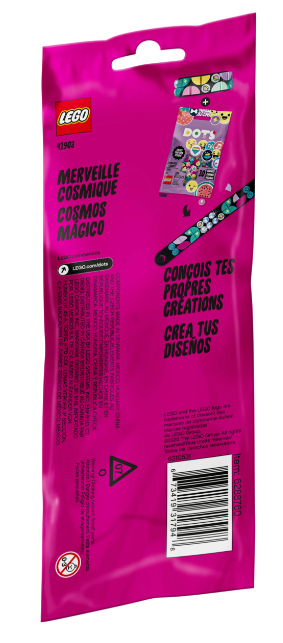 LEGO DOTS 41903 Cosmic Wonder Bracelet