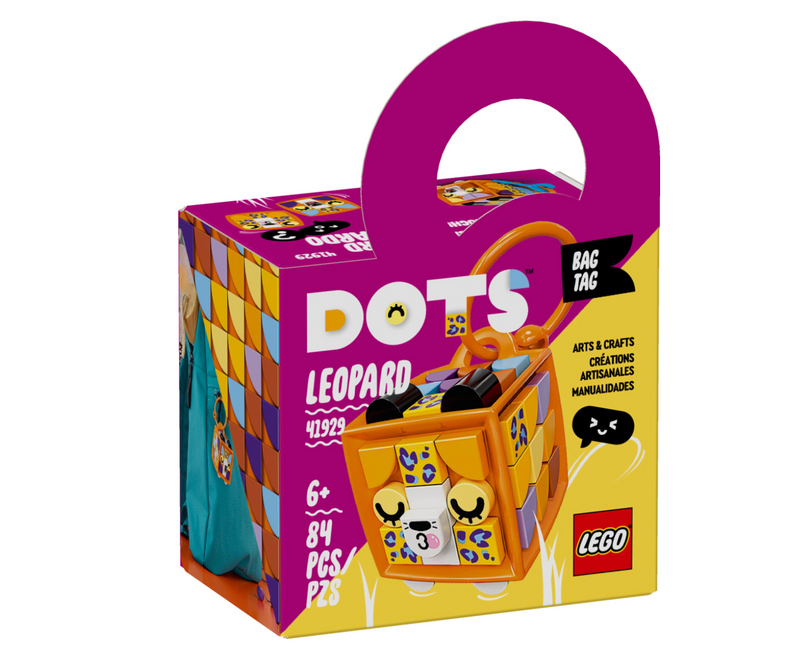 LEGO DOTS - 41929 - Bag Tag Leopard