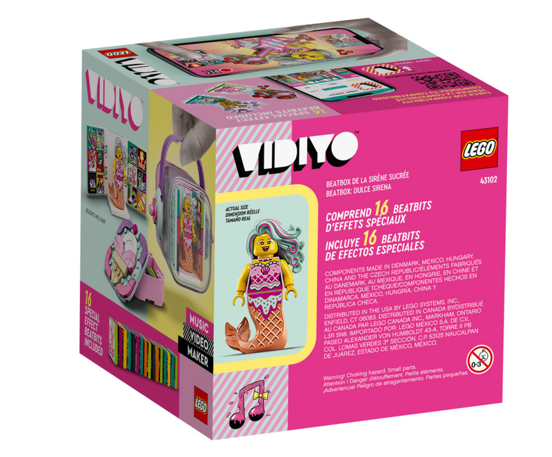 LEGO Vidiyo - 43102 - La boîte à musique Candy Mermaid
