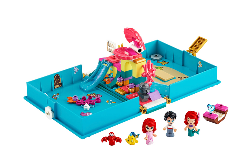 LEGO DISNEY - 43176 - Les aventures d'Ariel dans le livre de contes