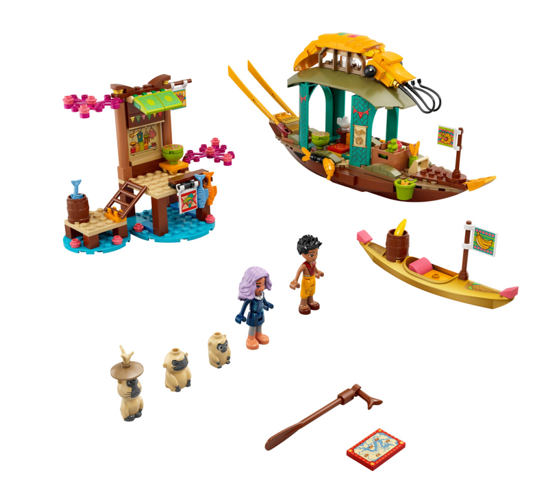 LEGO DISNEY - 43185 - Le bateau de Boun