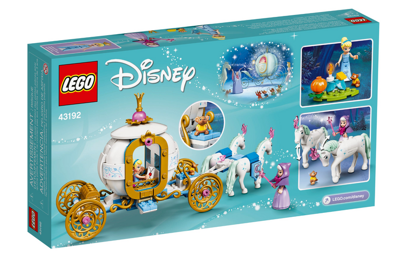 LEGO DISNEY - 43192 - Cinderella’s Royal Carriage