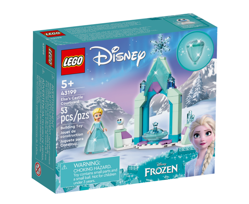 LEGO DISNEY - 43199 - La cour du château d'Elsa